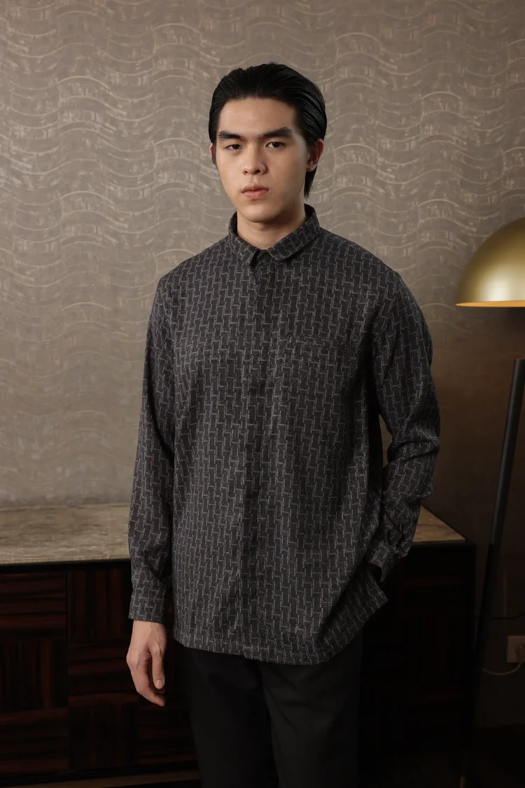 Samamu Shirt Mono Long - Image 4