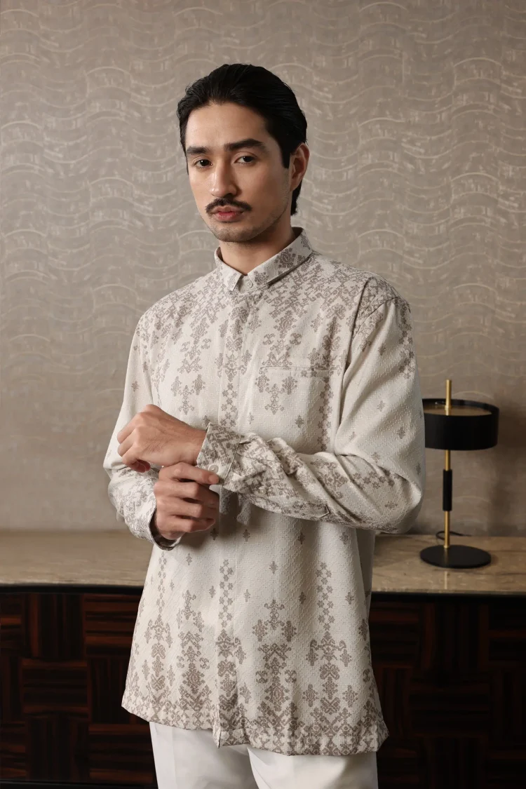 Samamu Shirt Ikat Long - Image 3